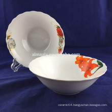 cheap salad bowl ceramic wholesale